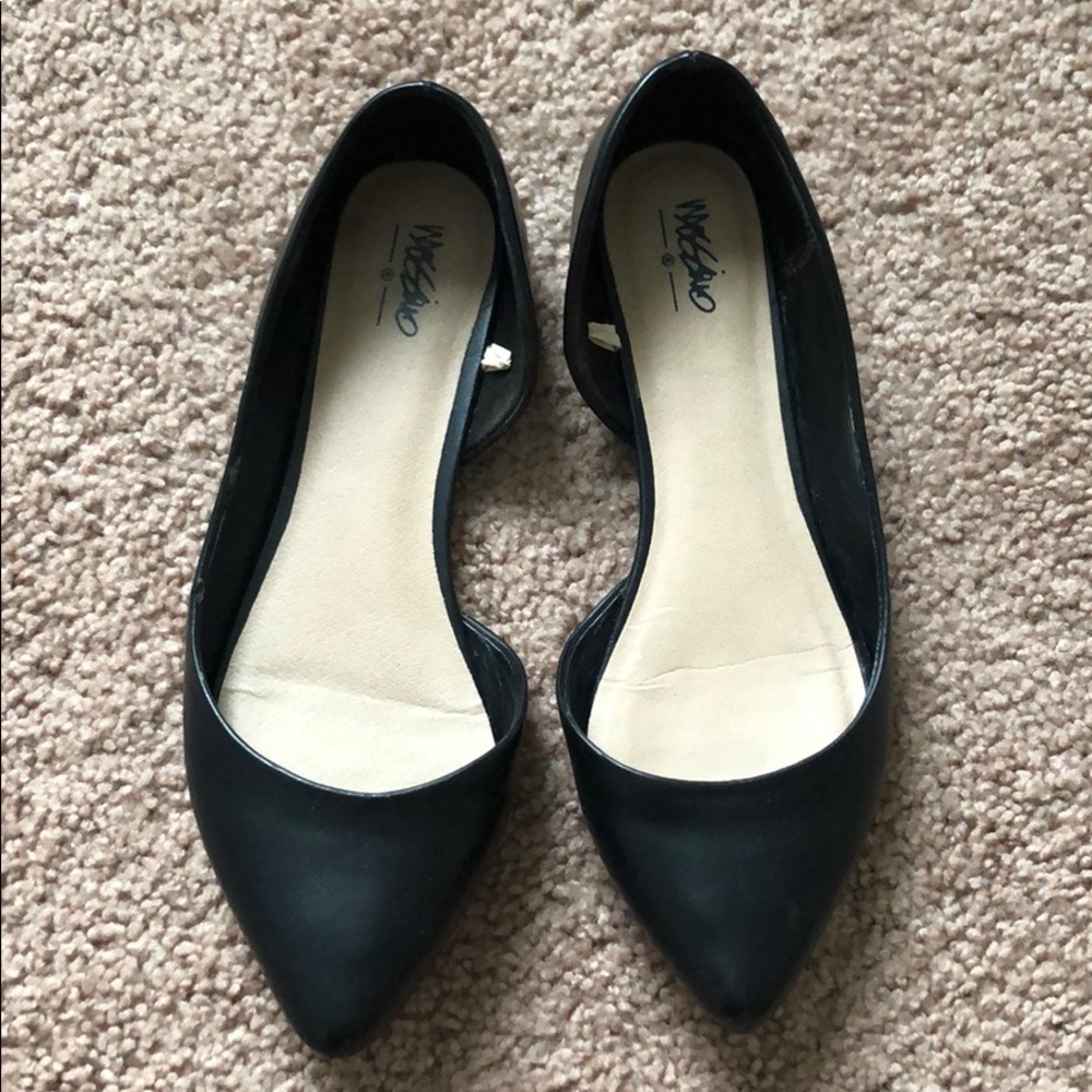 🖤 Pointed black flats - 8 🖤